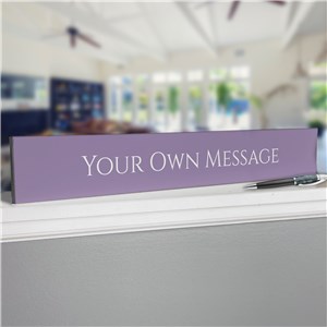 Write Your Own Sign | Personalized Wood Block Quote Sign