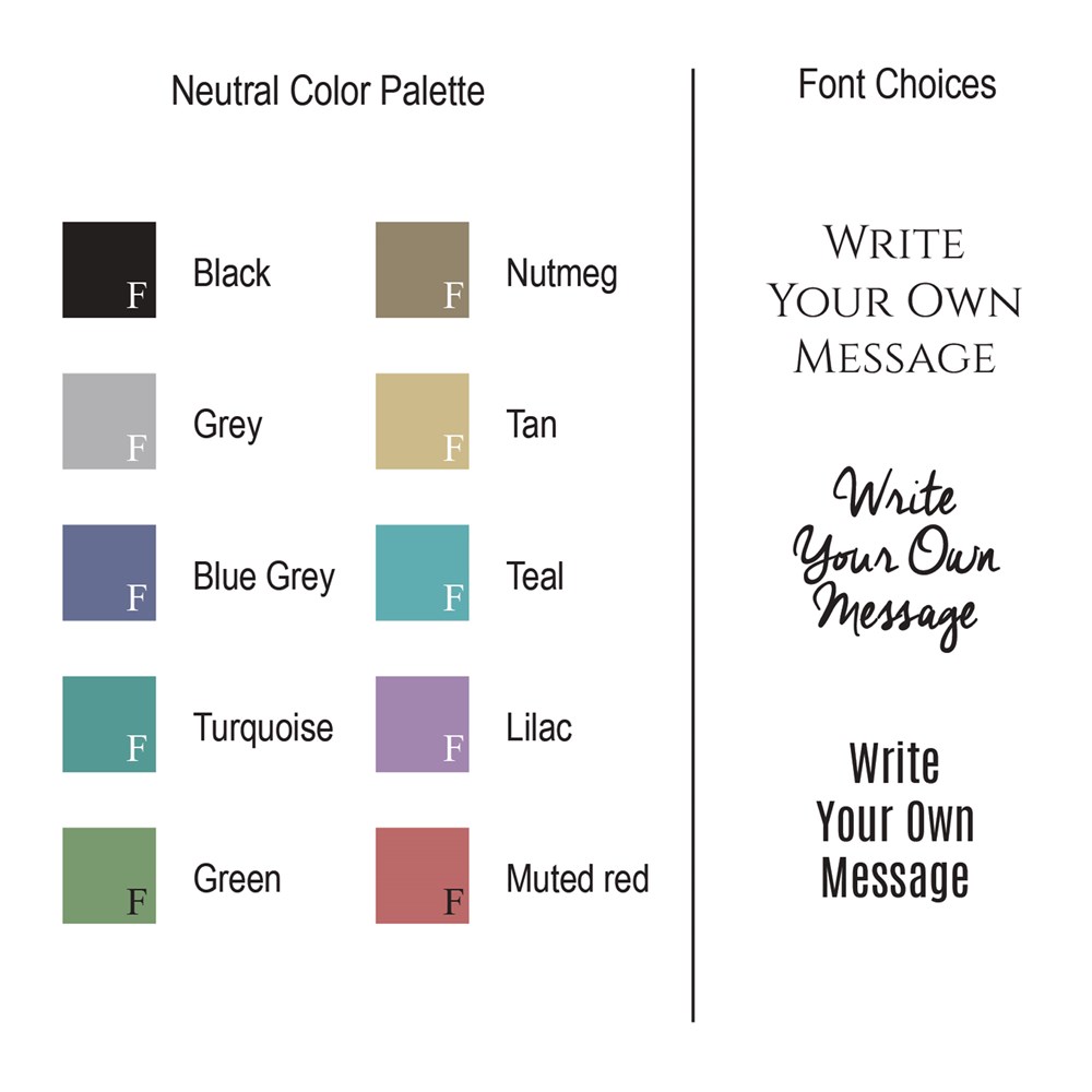 Create Your Own Rectangle Table Top Sign GiftsForYouNow