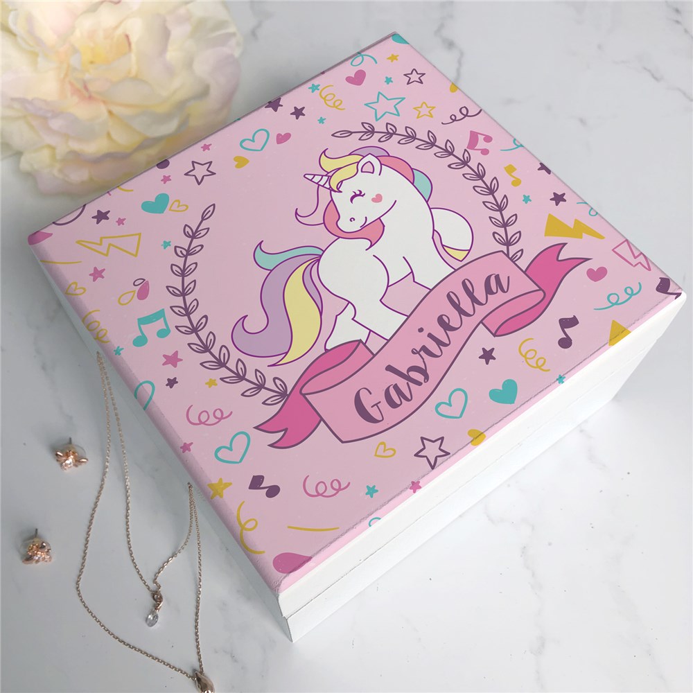 Kids Jewelry Box | Personalized Unicorn Gifts For Girls