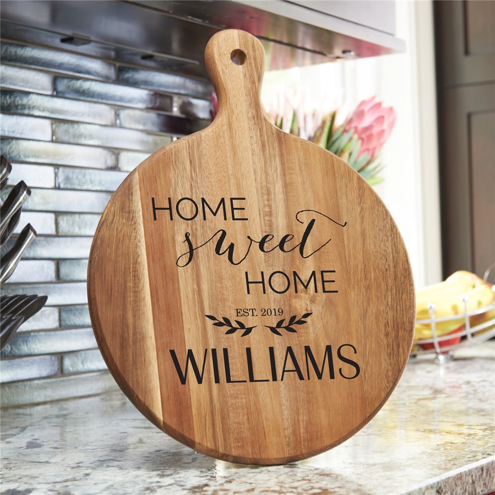 Personalized Home Decor | Home Sweet Home Wood Sign
