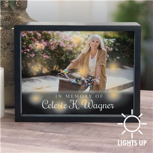 Personalized In Memory Of LED Shadow Box