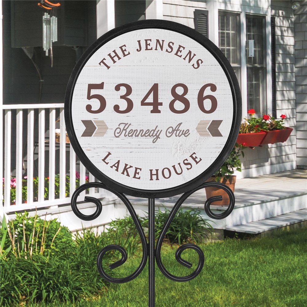 Personalized Address Stakes | Personalized Signs For Home Address