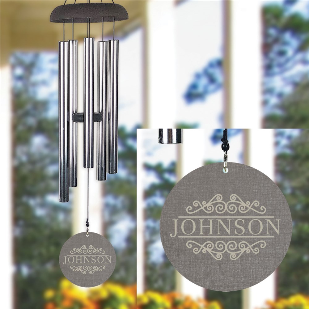 Personalized Wind Chime | Family Name Wind Chime