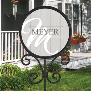 Personalized Magnetic Sign | Family Name Sign For Front Yard