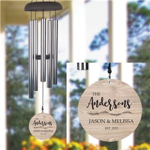 Personalized Wind Chimes | Family Names Wind Chimes