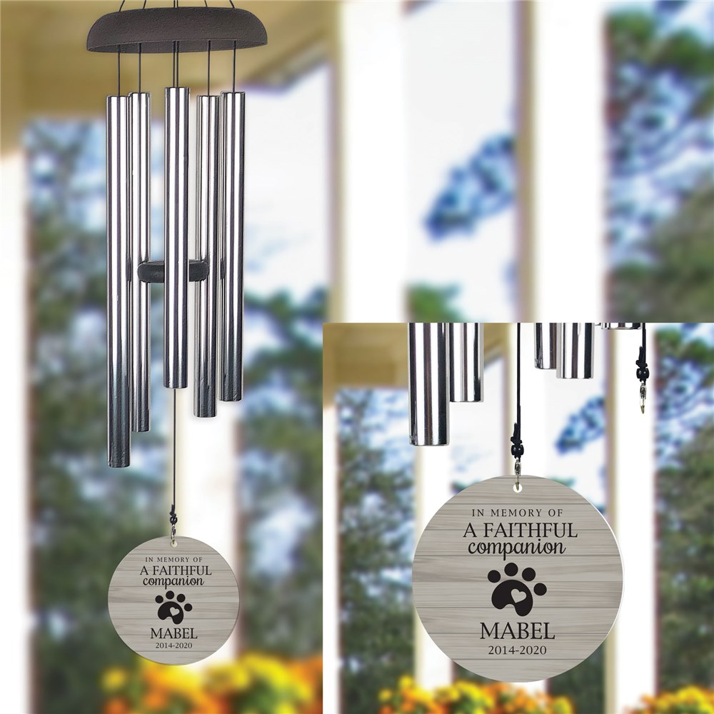 memorial wind chimes for dad