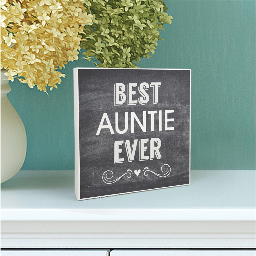Personalized Chalkboard Decor | Best Ever Tabletop Sign