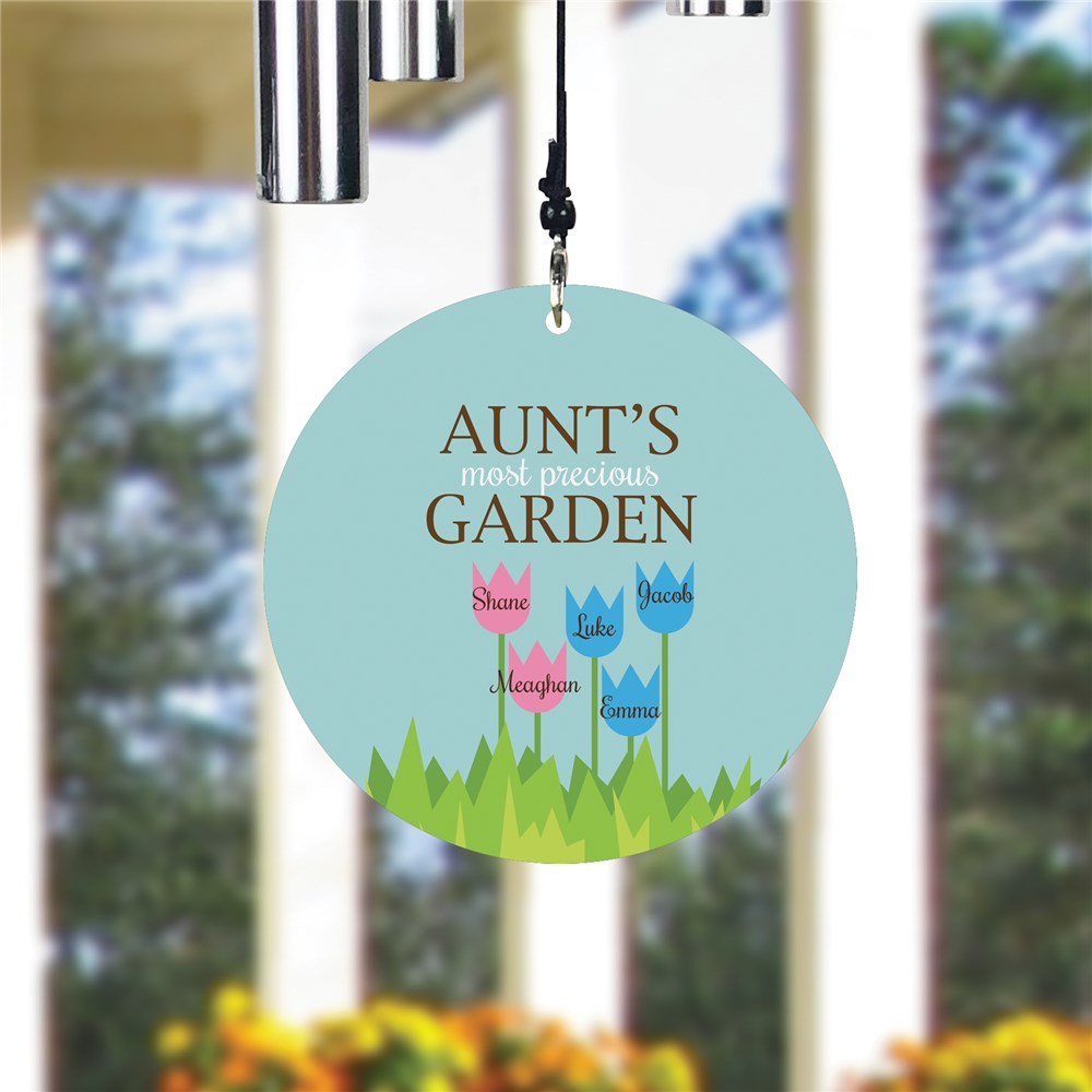 Personalized Wind Chime for Grandma