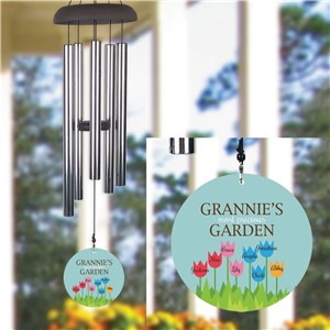 Personalized Most Precious Garden Wind Chime