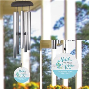 Personalized Until We Meet Again Wind Chime