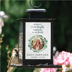 Personalized Always in Our Thoughts Bird Feeder UV1746431