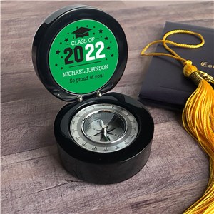 Personalized Class of with Stars Compass
