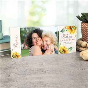 You Are My Sunshine Block Picture Frame for Mom