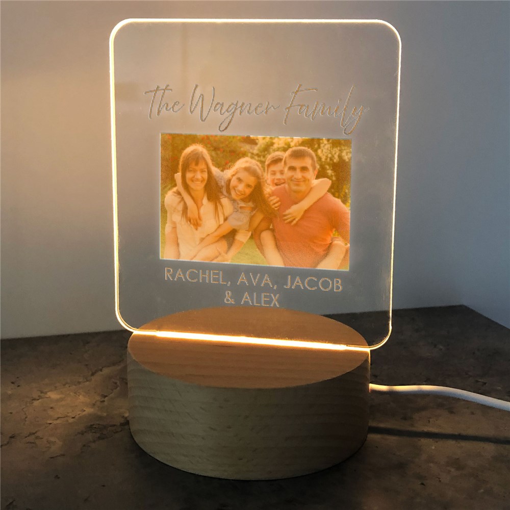 Personalized Photo Square Custom LED Sign UV1997129