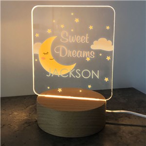 Personalized Sweet Dreams Square LED Sign UV1997429