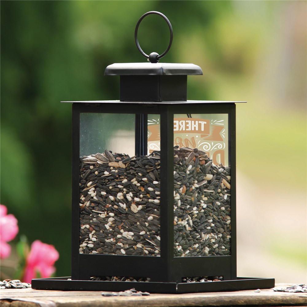 Personalized No Place Like Home Bird Feeder 
