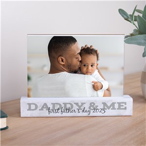 Personalized Any 2 Line Message Photo Holder
