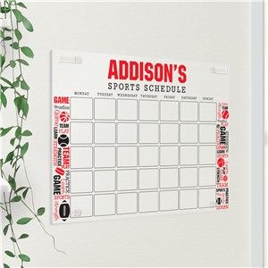 Personalized Plain Family Calendar Acrylic Sign UV2119723X