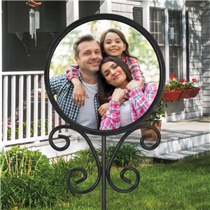 Personalized Photo Round Magnetic Sign Set UV217295
