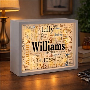 Personalized Shadow Box | Name Gifts