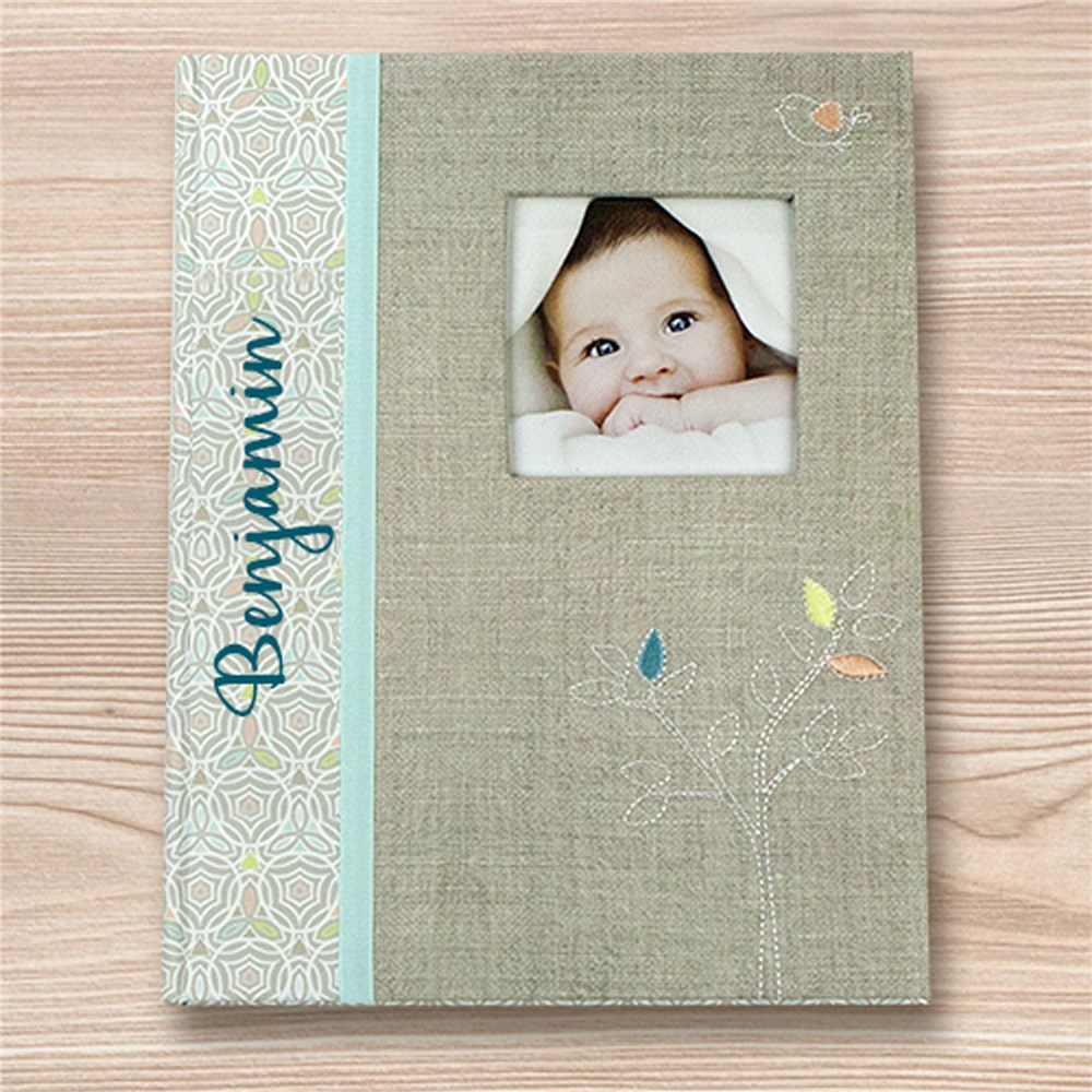 Personalized Tree Baby Memory Book | Personalized Baby Gift