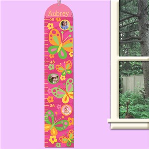 Personalized Butterfly Growth Chart | Personalized Baby Gifts
