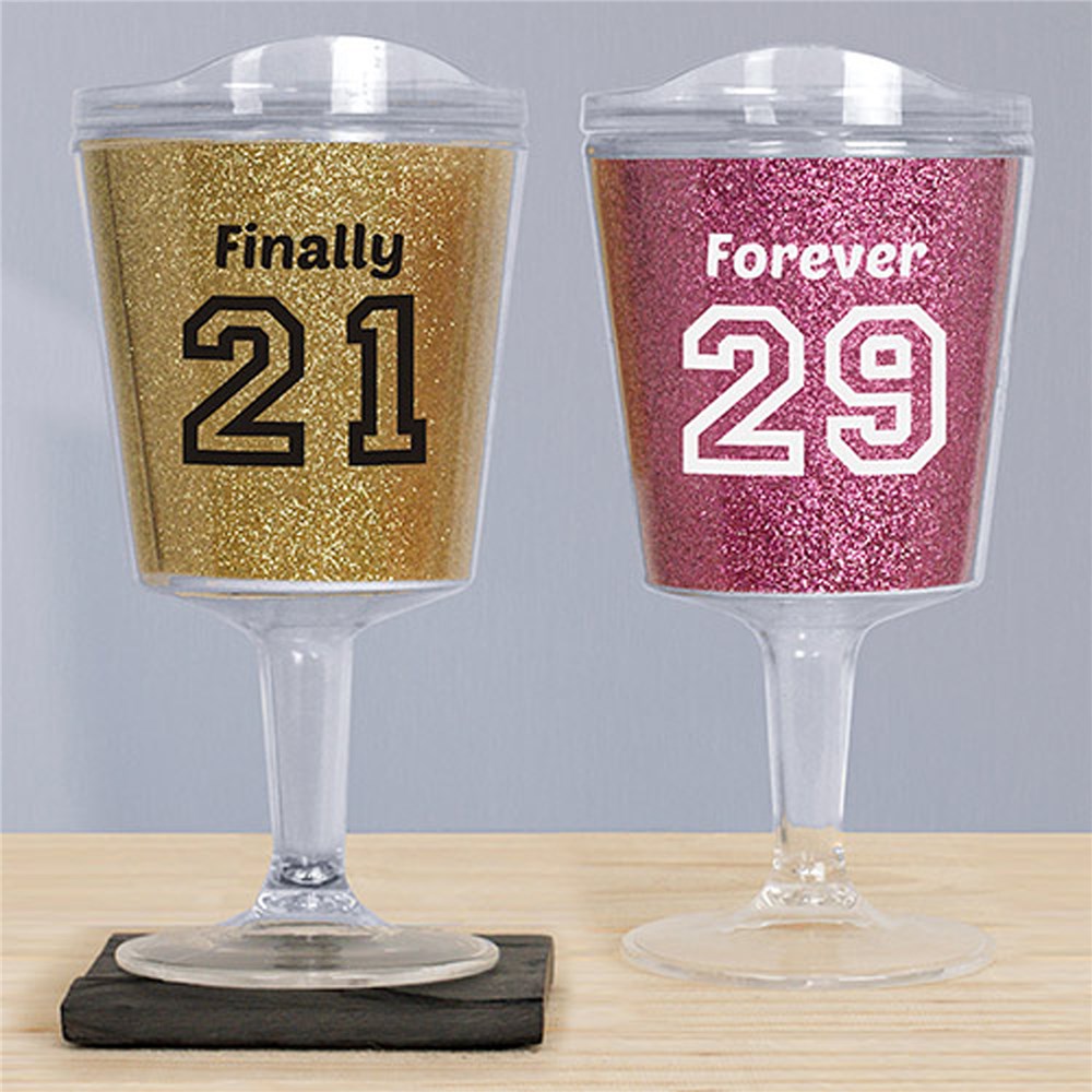 Personalized Birthday Message Tumblers