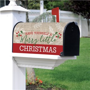 Custom Have Yourself A Merry Little Christmas Magnetic Mailbox Cover