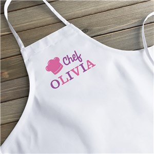 Personalized Chef Youth Apron | Personalized Kids Apron