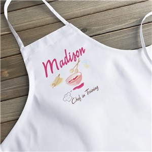 Personalized Chef In Training Kids Apron