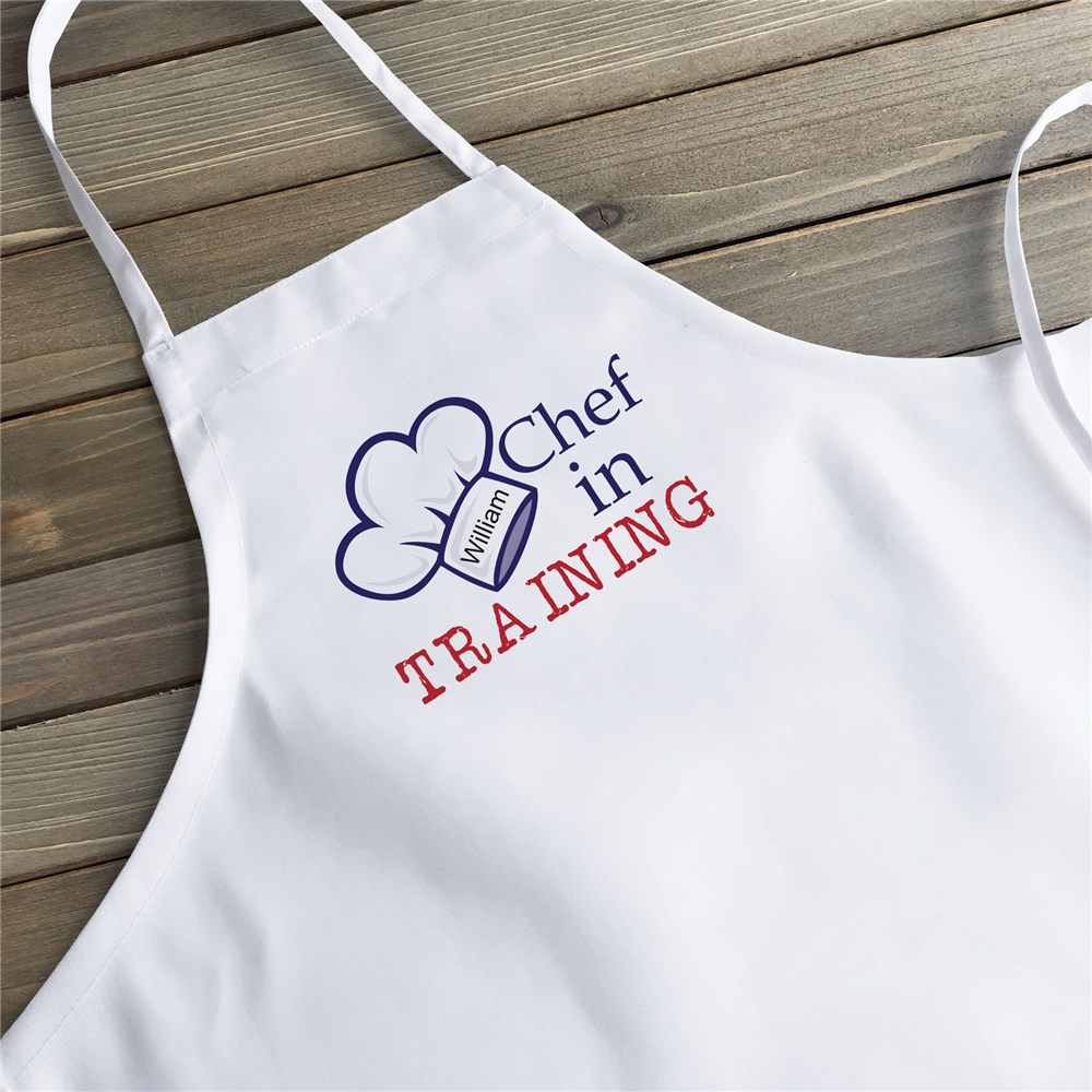 Personalized Chef in Training Youth Apron | Personalized Aprons