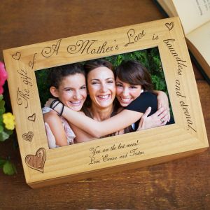 Image of A Mother's Love Photo Keepsake Box