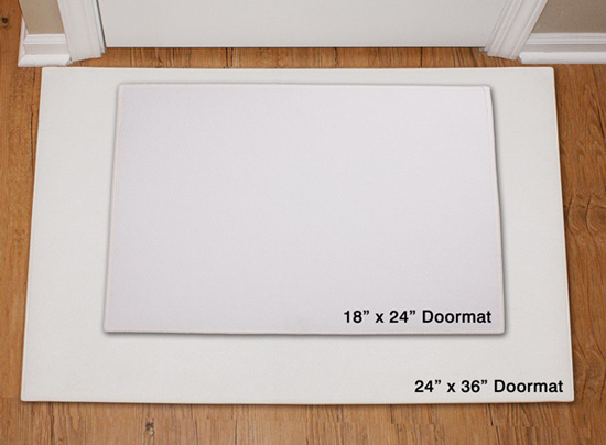 Home Sweet Home Framed Designed Gray Indoor Door Mat Welcome Mat  Housewarming Gift Custom Doormats Personalized Door Mat DM03-026 