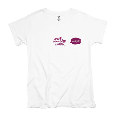 A Meal Without Wine is Called Breakfast Women's Pocket T-shirt LPT311405X