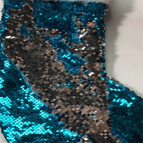 Sequin Stocking | Mermaid Stocking