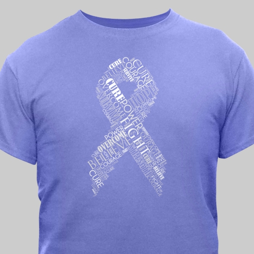 Ribbon Word-Art T-Shirt | Personalized T-shirts