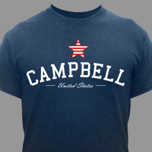 Image of American Pride Personalized T-Shirt
