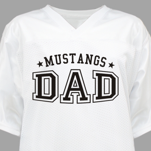 Personalized Sports Dad Jersey Dad Shirts GiftsForYouNow