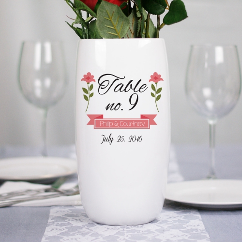 Wedding Flower Table Number Vase U958718
