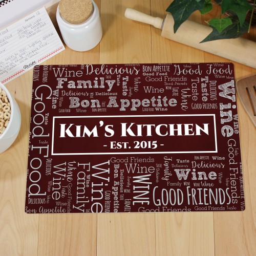 WordArt Cutting Board GiftsForYouNow