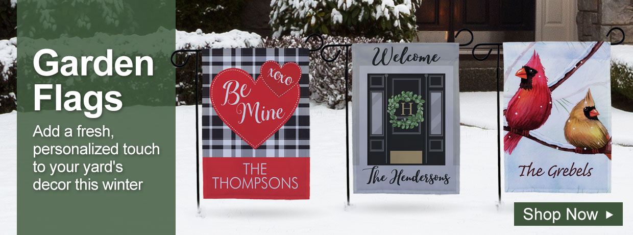 Personalized Garden Flags