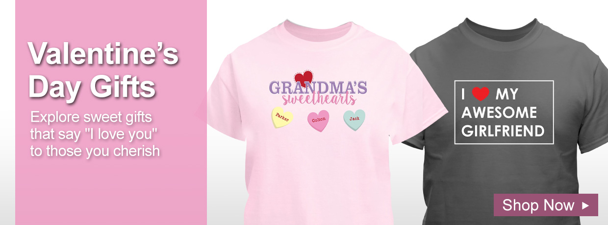 Valentines Day Gifts and Shirts