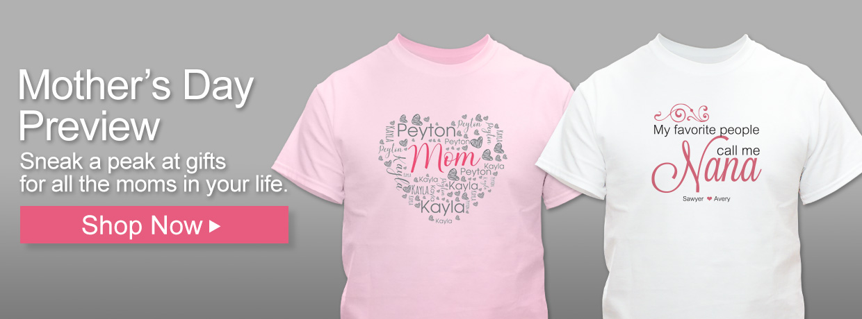 Preview of Mother's Day Personalized Gifts