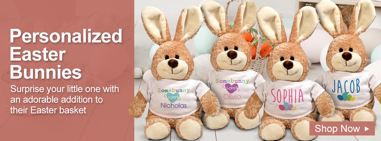 Personalized Easter Bunnies
