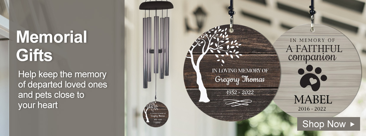 Memorial Gifts - Sympathy Themed Wind Chimes