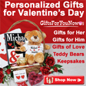 Personalized Valentines Day Gifts