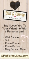 Personalized Valentine's Day Gifts