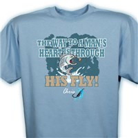 Unique Fishing TShirt for Him Personalized Fisherman Shirt